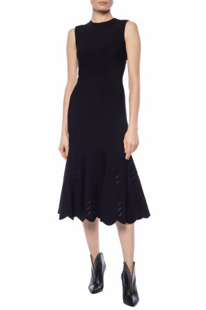 Dress with cut-out details, zdjęcie 2 Dress with cut-out details od Alexander McQueen